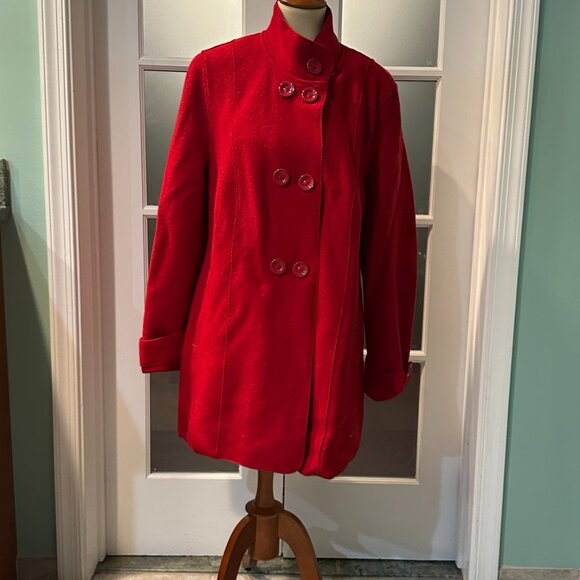 Geiger Collection Boiled Wool Coat - Picture 1 of 11